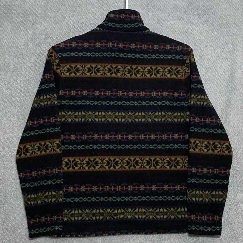 Ralph Lauren Southwestern Aztec Polo Mens S Small Fleece Pullover Sweater Jacket